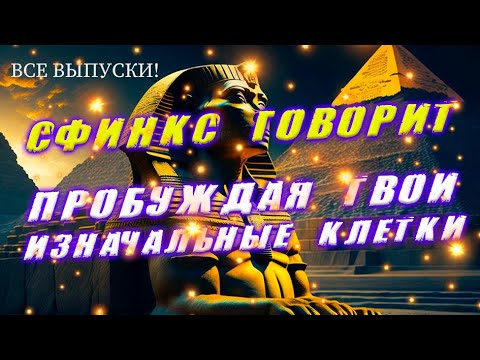 Видео: СФИНКС ГОВОРИТ. Слушай эти священные звуки пробуждения клеток памяти, и ускоришь величайшие перемены