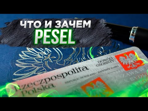 Видео: PESEL что, зачем и как #pesel #песель