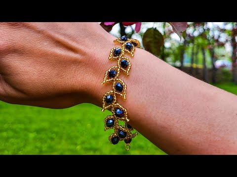 Видео: БИСЕРОПЛЕТЕНИЕ ❤️ КРАСИВОГО БРАСЛЕТА ИЗ БИСЕРА / BEAD & BEAD BRACELET TUTORIAL