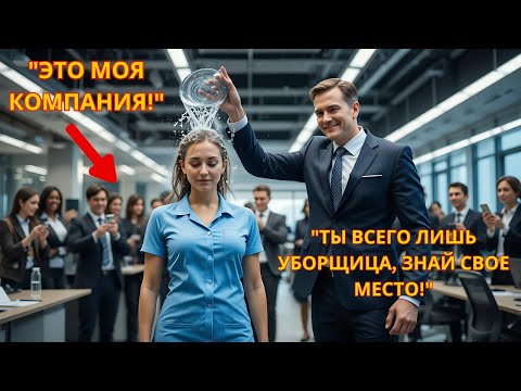 Видео: Дочь владельца компании притворилась уборщицей – итог шокировал сотрудников!