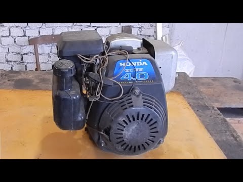Видео: Honda GC 135 розбирання двигуна