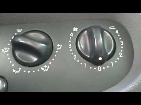 Видео: Renault Clio 2000 года не работает 4 скорость печки