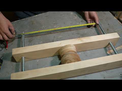 Видео: Тиски - пресс. Устройство и изготовление.