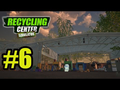 Видео: Recycling Center Simulator gameplay на русском #6 лом и отмычка = огромный доход.Новые машины