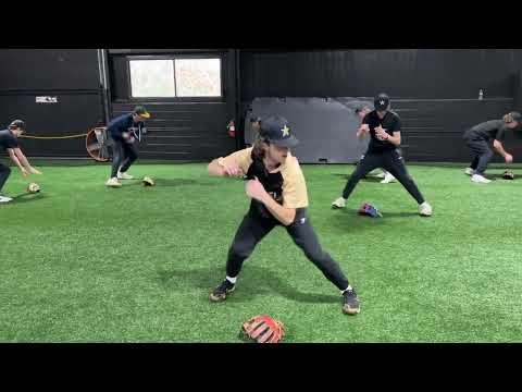 Видео: Упражнения по работе ног в инфилде