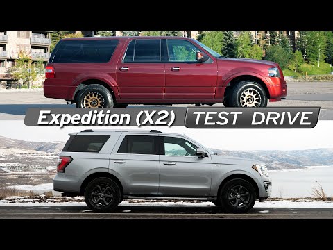 Видео: Ford Expedition 3-го и 4-го поколений: история двух перевозчиков — тест-драйв | Everyday Driver