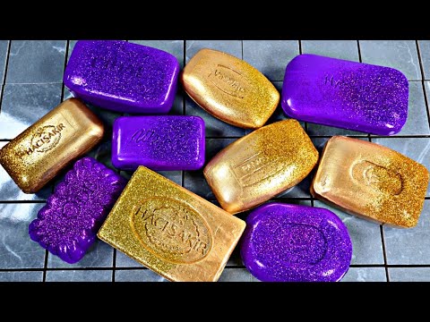 Видео: ASMR SOAP. Резка сухого мыла. Satisfying video 💜🧡@ASMRSOAPUK