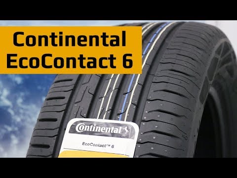 Видео: Continental EcoContact 6 /// Обзор