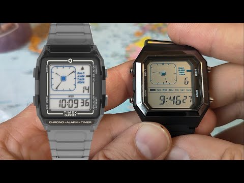 Видео: Sanda 6307, копия часов Timex Q LSA.