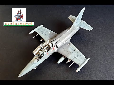 Видео: L-39 ZAM  Albatros FULL BUILD Аэро Л-39 ЗАМ (Slovak air force) Eduard Photo Etche parts 1/72