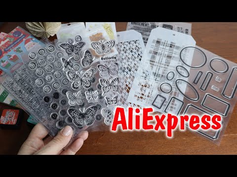 Видео: Покупки с AliExpress/ Распаковка и тестирование новинок/ Скрапбукинг