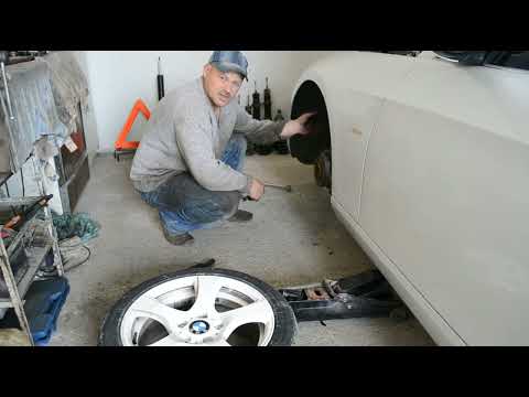 Видео: Как то раз нашёл стук в передней подвеске BMW 325. Выручил человека. Прокачал стойки!