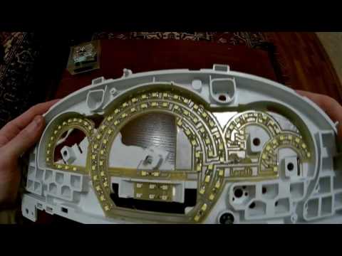 Видео: Замена подсветки приборки Lacetti