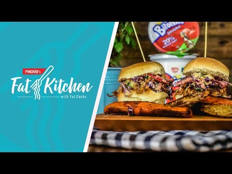 Видео: S02 EP02 Fat Kitchen - Мини Пулд Порк сендвичиња // Pulled Pork Sliders
