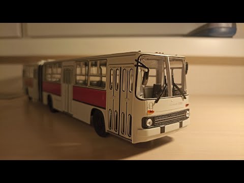Видео: Модель от фирмы Советский автобус" Сова" 1:43 Икарус 280.33