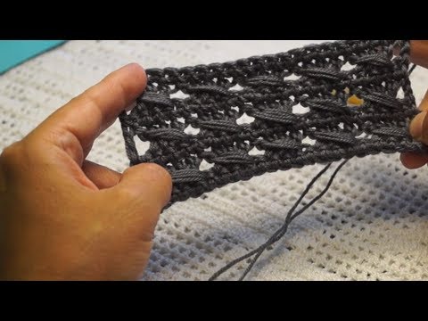 Видео: Красивый узор для мужского шарфа,вязание крючком, crochet beautiful pattern(узор №227)