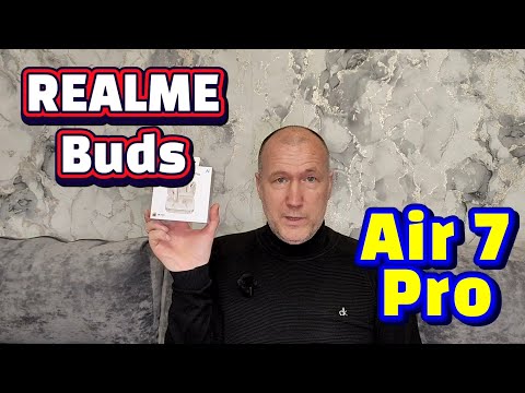 Видео: Распаковка беспроводных наушников REALME Buds Air 7 Pro #realme #наушники