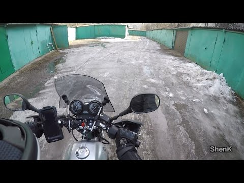 Видео: Yamaha YBR 125. Пробуждение от зимней спячки 2016.03.29.
