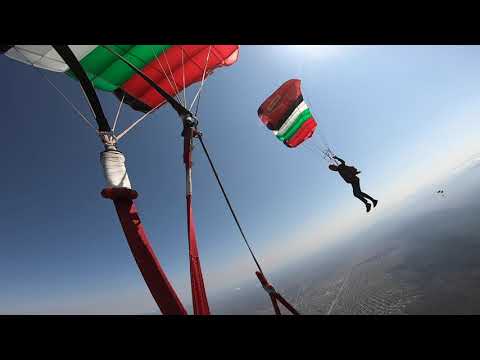 Видео: Купольная акробатика глазами парашютиста | Экстремальный спорт