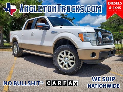 Видео: Ford F-150 4WD King Ranch 5.0L 2012 года, 1 владелец. Доставка по всей стране.