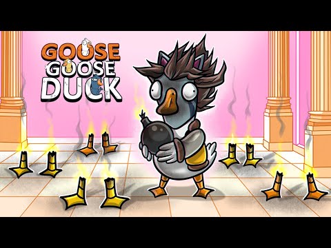 Видео: Я ВСЕХ ВЗОРВАЛ! САМАЯ УГАРНАЯ РОЛЬ В ГУСИНОЙ МАФИИ! Goose Goose Duck