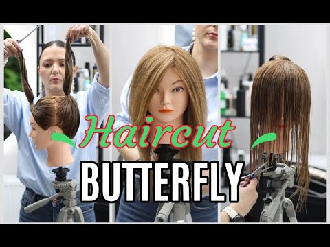 Видео: Научу Самой популярной стрижке 2024 в TIKTOK. Стрижка Батерфляй. Butterfly HAIRCUT. Видеоурок.