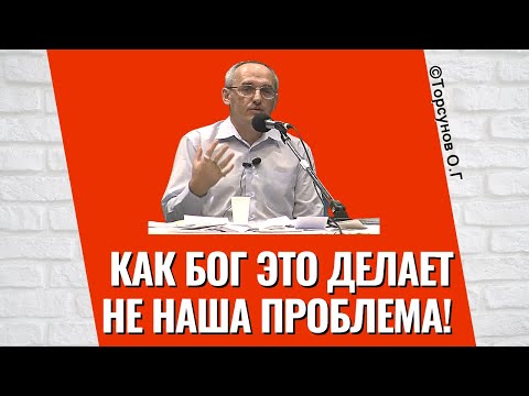 Видео: Как Бог это делает не наша проблема! Торсунов лекции