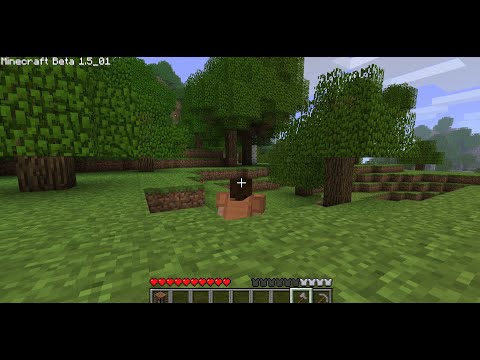 Видео: играю на версии beta 1.5_01