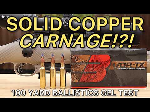 Видео: 7мм-08 ТОРНАДО?! ОБЗОР ПАТРОНА Barnes 120gr TTSX