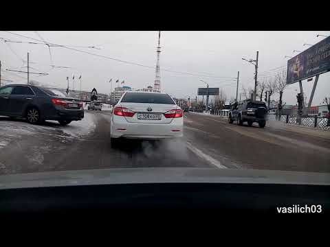 Видео: Улан - Удэ Январь 2021. На автомобиле по дорогам города.