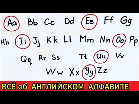 Видео: АНГЛИЙСКИЙ АЛФАВИТ / КАК ЧИТАТЬ / ЧТО ПОВТОРИТЬ / АНГЛИЙСКИЙ ДЛЯ НАЧИНАЮЩИХ / С НУЛЯ / УРОК 1