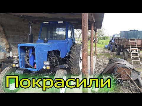 Видео: Кабина МТЗ-80 в Идеал! Покраска, Установка. Часть 3.