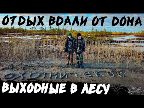 Видео: Выходные в таежном лесу. Весенняя природа ХМАО и охота на водоплавающую дичь. Отдых в дали от дома.