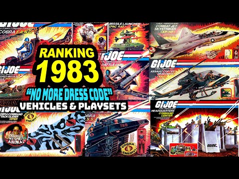 Видео: Рейтинг автомобилей GI JOE 1983 года — «года без дресс-кода»