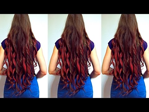 Видео: Окрашиваем волосы мелками для волос | DIY | Colour hair by chalks for hair