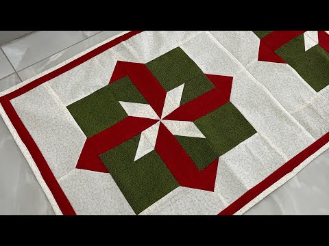 Видео: Специальный рождественский блок 🎄 для ковра, покрывал, салфеток. Или настольный рельс