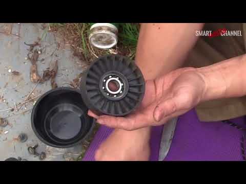 Видео: Обслуживание подшипников ремня генератора Пежо 406