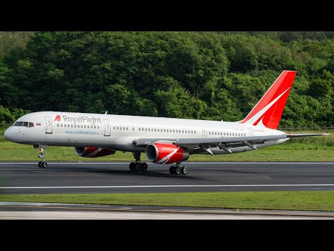 Видео: Boeing 757-200 а/к Royal Flight | Рейс 🇷🇺 Челябинск-Анталья 🇹🇷