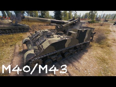 Видео: М40/М43 Фугасные чемоданы World of Tanks