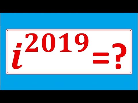 Видео: Как находить любую степень мнимой единицы