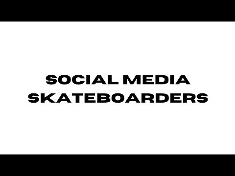 Видео: Скейтбордисты в социальных сетях