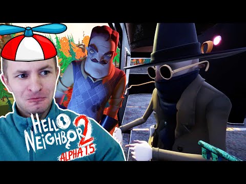 Видео: ПРИВЕТ СОСЕД 2 Альфа 1.5 - ДОСТАЛ ШАПКУ ВЕРТОЛЕТ | Hello Neighbor 2 Alpha 1.5