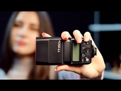 Видео: Вспышка Godox TT350: обзор и инструкция