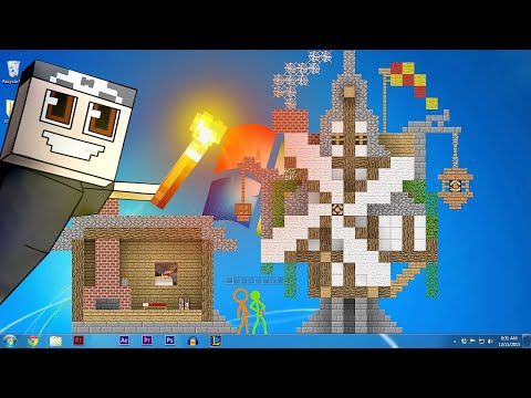 Видео: АНИМАЦИЯ ПРОТИВ МАЙНКРАФТА ► Animation vs. Minecraft (original - 3) | ВИКТОР - РЕАКТОР