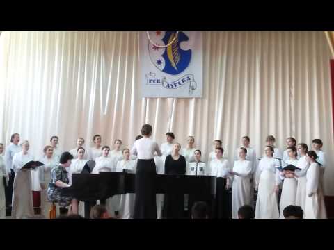 Видео: К. Стеценко " Благослови, душе моя, Господа" та П. Чесноков " Яблоня"