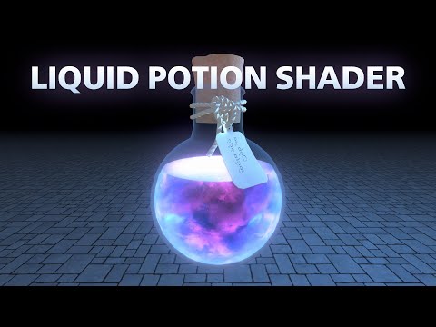 Видео: Урок по созданию эффекта жидкого зелья в в Unity