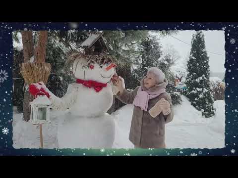 Видео: Как слепить снеговика даже без липкого снега