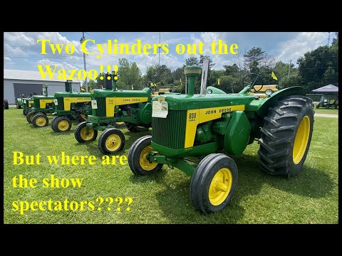 Видео: Двухцилиндровый John Deere просто супер!!!