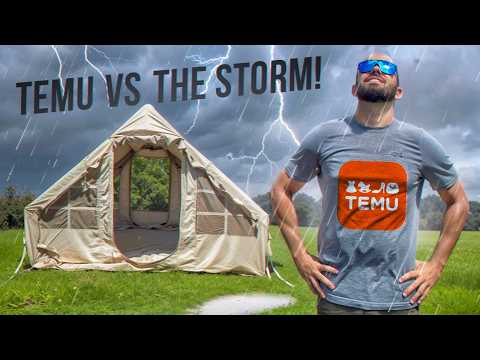 Видео: Тему в походе во время грозы! Более 30 обзоров!