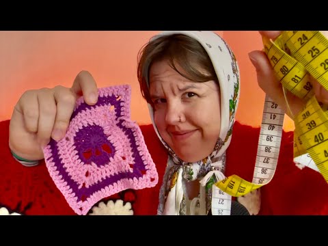 Видео: 🧶 АСМР | Бабушка измерит тебя перед Новым годом | Ролевая игра, шепот, юмор